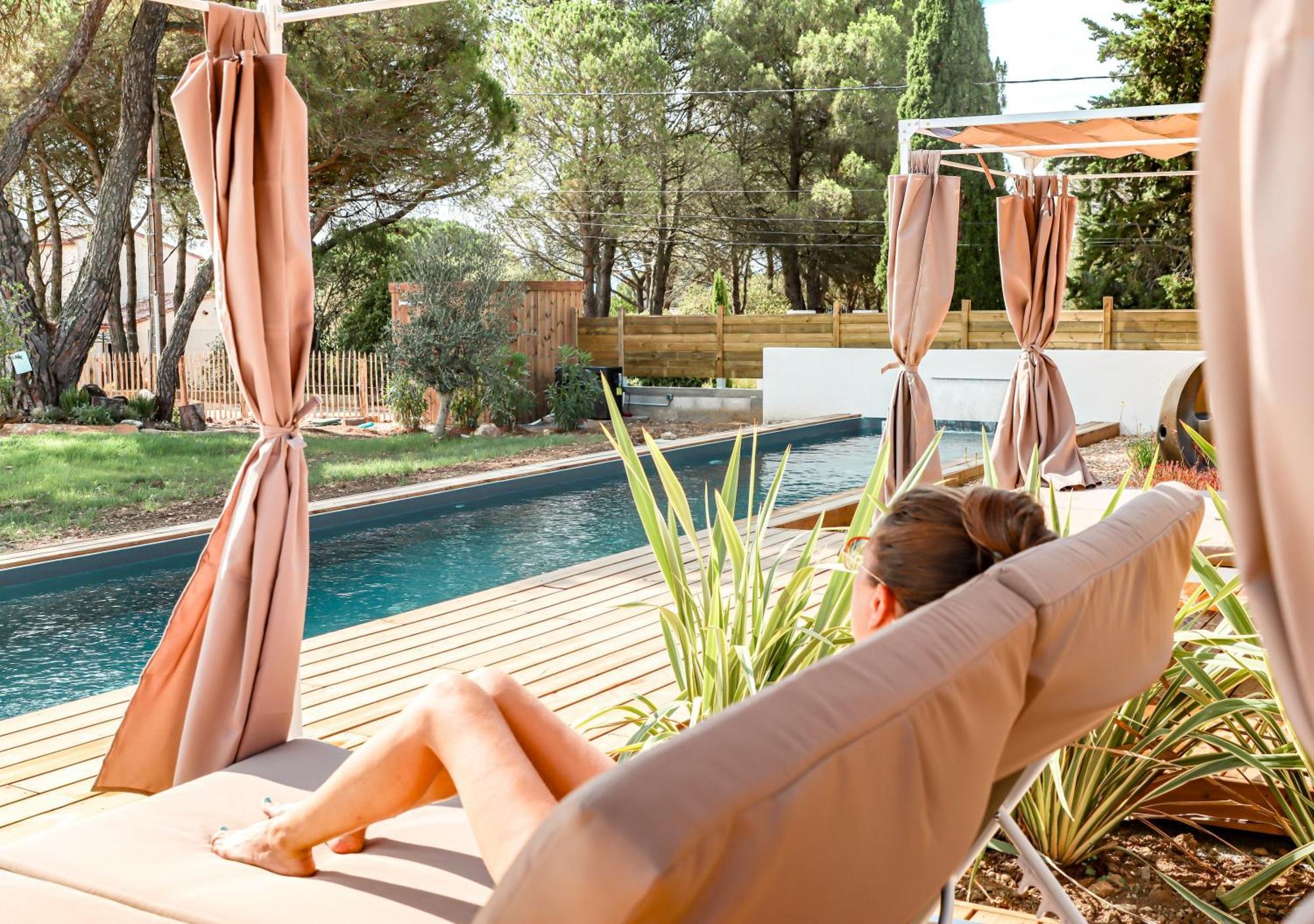Les Gites De Laure - L'Eden Romantique, Chambres Hotes, Spa Prive, Couloir De Nage, Adults Only Malves-en-Minervois Экстерьер фото